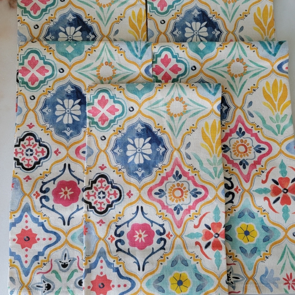 5-Marsha Dish Towels-BRAND NEW w/ TAGS
